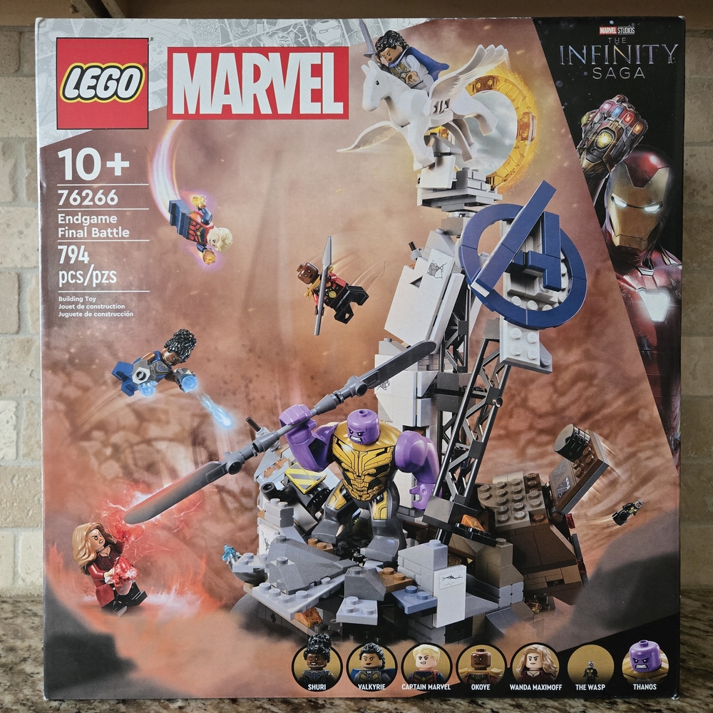Marvel Endgame Final Battle Kids Toy - Purple, Blue, Gray